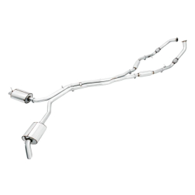 AWE Audi B9 SQ5 Resonated Touring Edition Cat-Back Exhaust - No Tips (Turn Downs)