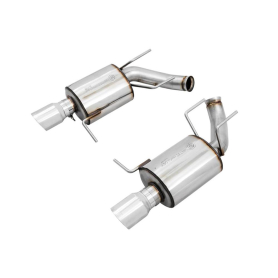 AWE S197 Mustang GT Axle-back Exhaust - Touring Edition (Chrome Silver Tips)