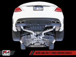 AWE Exhaust Suite for 2015-2018 Mercedes-Benz W205 AMG C63/S - No Tips