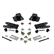 BELLTECH 6594 SHACKLE & HANGER KIT | 4 INCH DROP