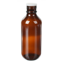 Bottle, 500mL, AmbGl, BR, 38-439