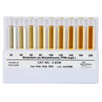 CHEMetrics&reg; Flat Comparator - Molybdate (20-200 ppm)