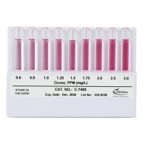 CHEMetrics&reg; Flat Comparator - Ozone (0.6-3 ppm)