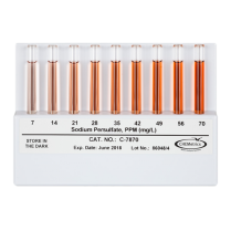CHEMetrics&reg; Flat Comparator - Sodium Persulfate (7-70 ppm)