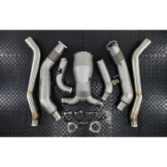 Redstar Audi C8 A6|A7 55TFSI Downpipe Resonator Delete system