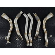 Redstar Audi C8 S6|S7 Downpipe Resonator Delete System