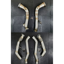 Redstar Audi C8 S6|S7 Downpipe Resonator Delete System