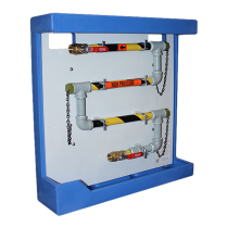 3/4" 1 Pass Carbon Steel Coupon Rack