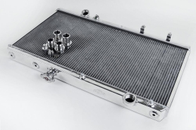 CSF K-Swap 92-00 Honda Civic / 94-01 Acura Integra All-Aluminum Radiator - Raw