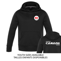 CTF CHANDAIL &Agrave; CAPUCHON PALM AIRE - NOIR