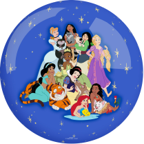 DISNEY PRINCESSES CHARACTERS