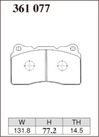 Dixcel Type S Brake Pads - STI/Evo/SS-V/FK8 Type-R/BRZ/86 (Brembo) (Front)