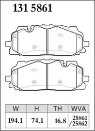 Dixcel Type Z Brake Pads - Audi RS3 8Y/S4 RS4 B9/S5 RS5 F5/RSQ5 FY (Front)