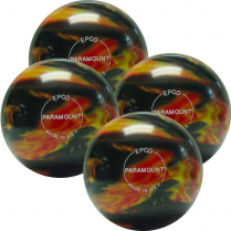 PARAMOUNT MARBLEIZED - BLACK/RED/YELLOW - CANDLEPIN