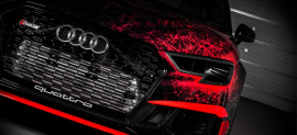 Eventuri Audi RS3 Carbon Headlamp Race Ducts for Stage 3 Intake