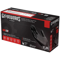 Gloves, Nitrile, X-Large, 10 packs/cs