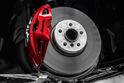 Goldenwrench Supply Toyota GR Supra 2020+ (A90) BLACKLINE Performance Brake Caliper Decal Set - Black