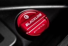 Goldenwrench Supply BMW 2021+ S58 Engine BLACKLINE Performance Edition RED Engine Cap Set (Oil Cap / Coolant Caps)