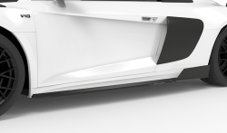 1016 Industries Audi (4S) R8 V10 MK2 Side Skirts (Twill Carbon)