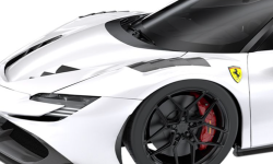1016 Industries Ferrari SF90 Front Fenders (Twill Carbon)