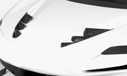 1016 Industries Ferrari SF90 Hood Vents (Twill Carbon)