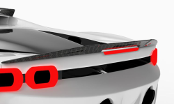 1016 Industries Ferrari SF90 Trunk Spoiler (Twill Carbon)