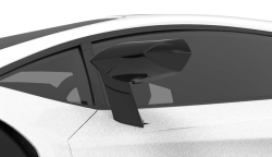 1016 Industries Lamborghini Aventador LP700 Carbon Mirror Caps (Twill Carbon)