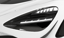 1016 Industries McLaren 720S Headlight Covers (Twill Carbon)