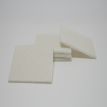PAD &Agrave; MAIN BLANC SCOTCH BRITE: 4,5'' X 6'' (PACK DE 5 PI&Egrave;CES)