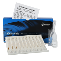 CHEMetrics&reg; Vacu-vials&reg; Test Kit Chlorine, Free & Total (0-5.00 ppm)