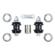 Wheel camber correction for the front axle