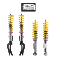KW Coilover kit Variant 3 inox ( incl. deactivation for electronic damper) BMW 5 (F10) (01/2009-10/2016) F10