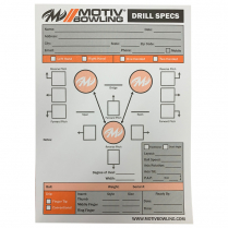 MOTIV DRILL SPECS PAD (50 SHEETS)