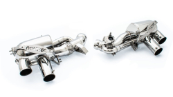 Ferrari 12Cilindri | Novitec Power Optimised Exhaust System With Flap-Regulation for Tips - Gold Plated INCONEL