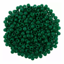 Bead, Pony, Green (500 pack)