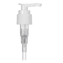 White Pump Cap w/tube