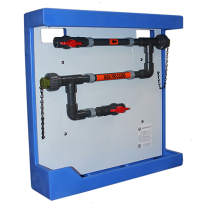 2 Pass PVC Coupon Rack, 3/4"