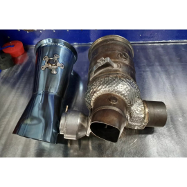 Redstar Titanium Straight Pipe Exhaust - Porsche 991 GT2RS