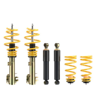 ST Coilovers ST XA galvanized steel (with damping adjustment) for Fiat 500e Hatchback / Convertible