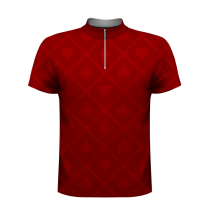 STYLE 4040 - POKER FAN RED