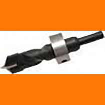 TURBO DRILL BIT 1 1/8 STRAIGHT W/AUTO DEPTH STOPPER (SWITCH