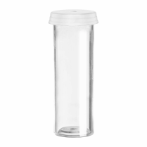 Vial, 3.5 dram, Plastic with Cap (12 pack)