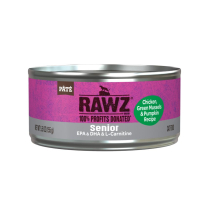 RAWZ Cat PATE Chicken, G.Mussels & Pumpkin SENIOR 24/155g