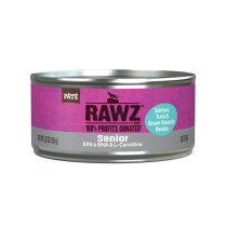 RAWZ Cat PATE Salmon, Tuna & G.Mussels 24/155g