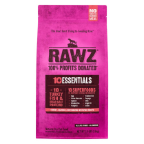RAWZ Cat 10+ Essentials Turkey, Salmon & Whitefish 1.5kg