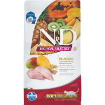 FARMINA N&D TROPICAL Cat NEUTERED Chicken & Trop.Fruits 5kg