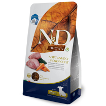 FARMINA N&D BROWN Puppy Lamb Norwegian Kelp Mini 1.5kg