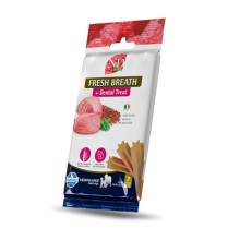 FARMINA N&D QUINOA Dog Treat FRESH BREATHE Lamb Maxi 100g