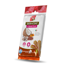 FARMINA N&D QUINOA Dog Treat SKIN & COAT Herring Maxi 100g