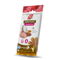 FARMINA N&D QUINOA Dog Treat SKIN & COAT Quail Maxi 100g